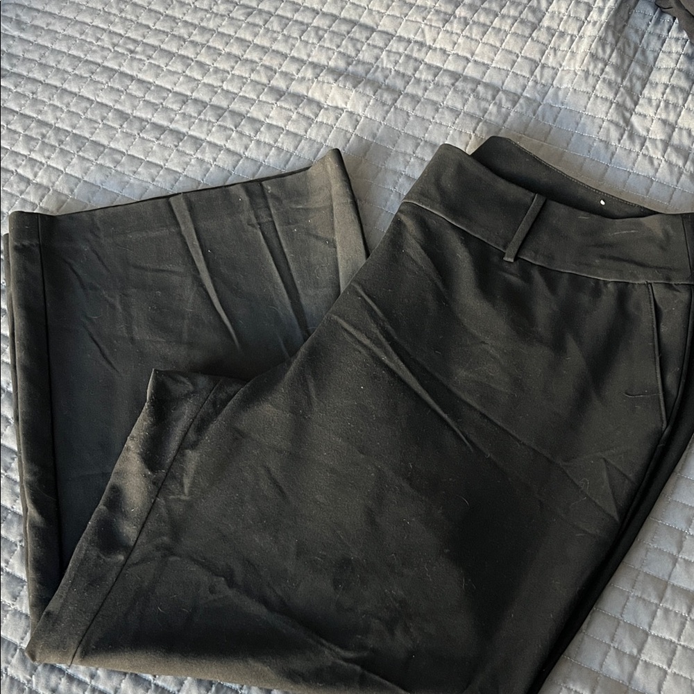 Lane Bryant Women's Black Wide Leg Pants